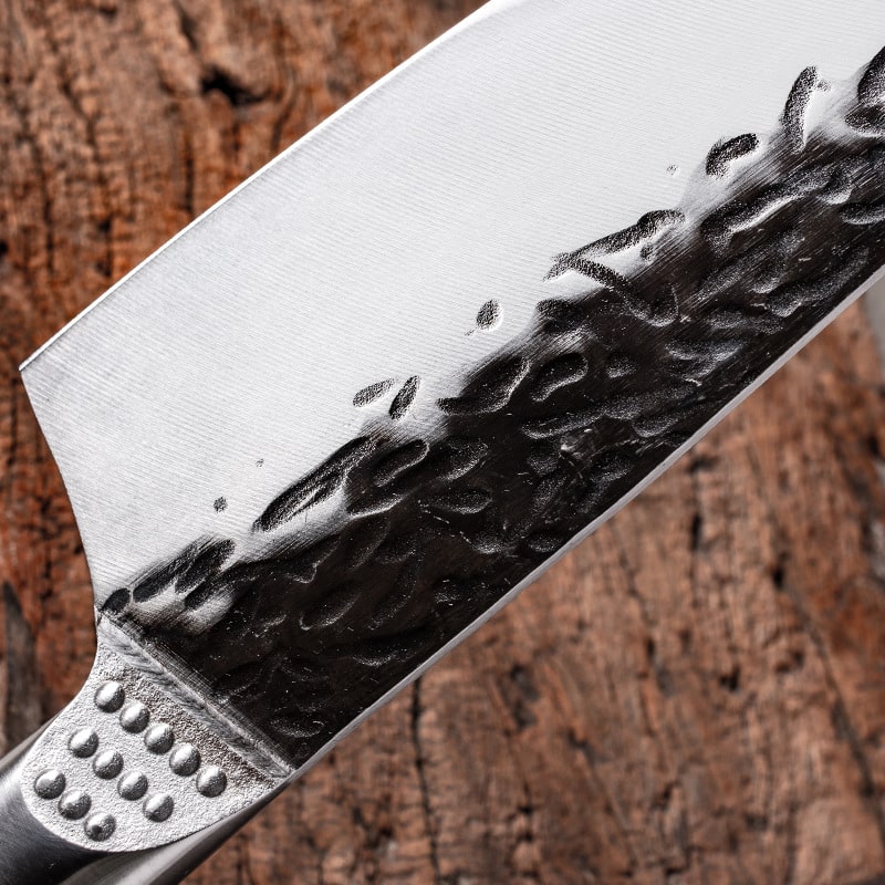 Couteau de chef japonais kiritsuke - Manche en bois d'ébène