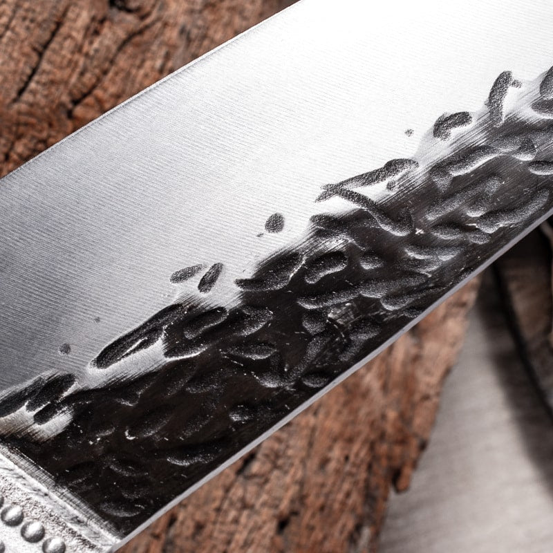 Couteau de chef japonais kiritsuke - Manche en bois d'ébène