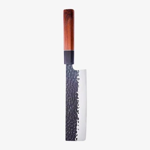 Couteau  Japonais Nakiri en Acier Damas - Collection Yasuko