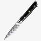 Set de Cinq Couteaux  Japonais Gyuto, Santoku, Petty, Utilitaire, A désosser en Acier Damas - Collection Yukimuri