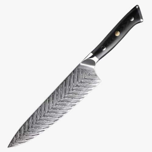 Couteau  Japonais Gyuto en Acier Damas - Collection Yukimuri