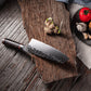 Couteau de chef japonais kiritsuke - Manche en bois d'ébène