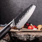 Couteau de chef japonais kiritsuke - Manche en bois d'ébène