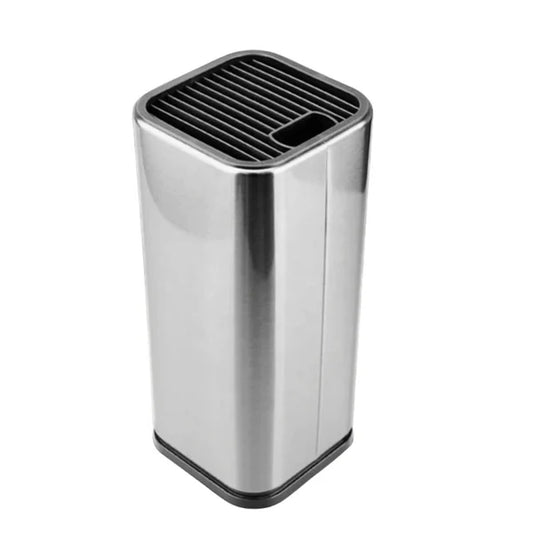 Porte-couteaux en acier inoxydable au design minimaliste