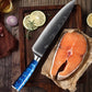 Couteau  japonais Gyuto - Manche en bois stabilisé