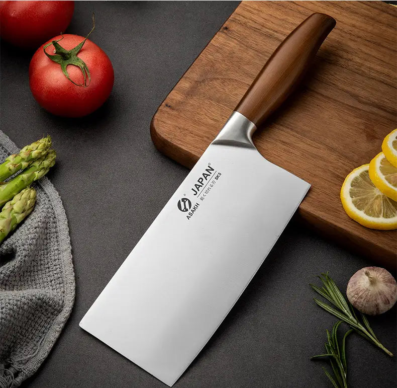Set de deux couteaux japonais en acier Damas - Japan Asakh